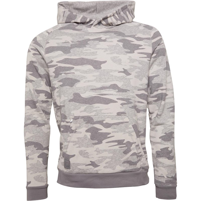 Buy adidas Mens Golf Go-To Camouflage Hoodie Medium Grey Heather