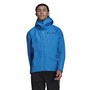 adidas Mens Terrex Techrock Gore-Tex Pro Waterproof Rain Jacket Shock Blue