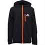 adidas Junior Boys Cold.Rdy Hooded Active Jacket Black/Orange