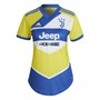 adidas Womens JFC Juventus Third Jersey Shock Yellow/Hi-Res Blue