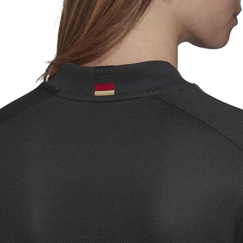 adidas Womens DFB Germany Away Jersey Black