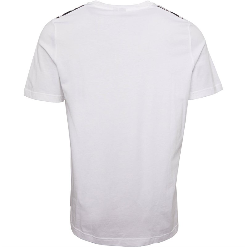 adidas Mens 3-Stripes T-Shirt White