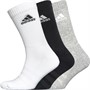 adidas Three Pack Cushioned Crew Socks Multi