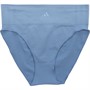 adidas Womens Sport Active Seamless Micro Stretch Logo High Leg Briefs Wonder Steel