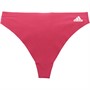 adidas Womens Sport Micro Cut Free Logo Thong Bordeaux