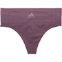 adidas Womens Sport Active Seamless Micro Stretch Logo Thong Noble Red