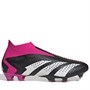 adidas Predator Accuracy+ FG Fodboldstøvler Fast Ground Core Black/Footwear White/Team Shock Pink