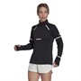 adidas Dames Reflect At Night X-city Langarm Hardloop Shirt Zwart