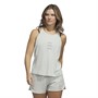 adidas Dames Run For The Oceans Sports Performance Tops Ecru