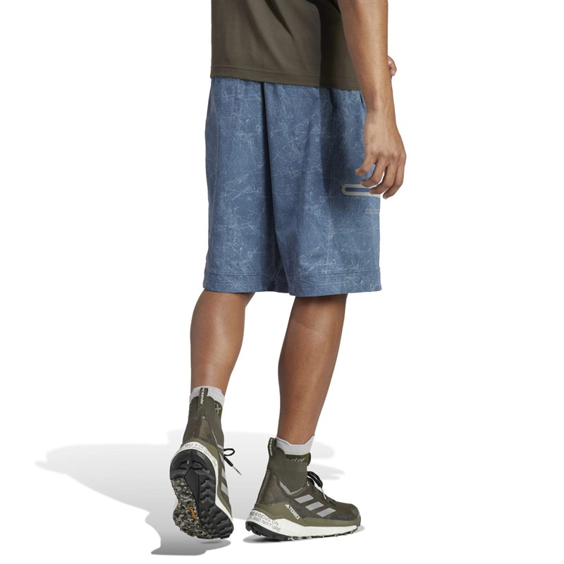 adidas Heren Terrex + And Wander Wandelshorts Wonder Steel