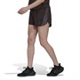 adidas Short de running Femme Run Icons 3 Stripes Imprimé Crocodile Noir