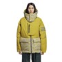 adidas Terrex X And Wander Xploric Padded Hooded Down Jacket dla niego kolor Pulse Olive