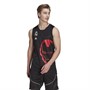 adidas Herre Real Madrid Marvel Avengers Basketball Sport træningstrøjer Sort