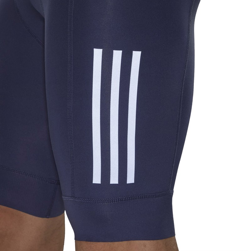 adidas Herre Padded Cycling Bib Sport træningsshorts Blå