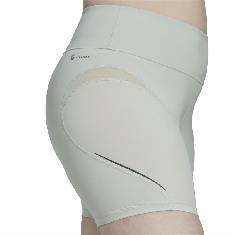 adidas Dames Tailored Hiit (plus Size) Sportperformance shorts Groen