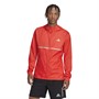 adidas Mens Own The Run Jacket Bright Red