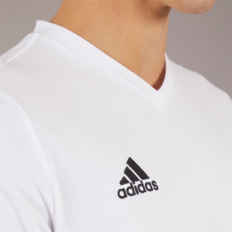 adidas Mens Entrada 22 T-Shirt White