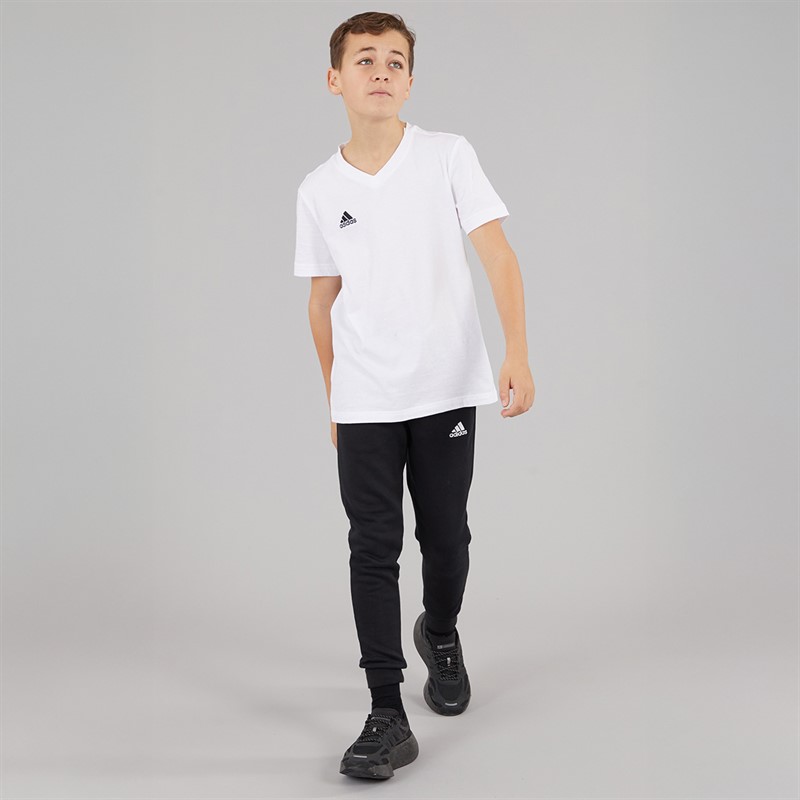adidas Junior Boys Entrada 22 T-Shirt White