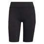 adidas Womens Club Tennis Aeroready Tennis Tight Shorts Black/White
