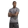 adidas Mens Designed For Training T-Shirt Grey Five