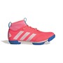 adidas Mens The Gravel Cycling Shoes Turbo/White/Acid Red