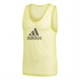 adidas Hauts de Sport Performants Bib Homme Jaune