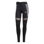 adidas Womens Aeroready Mesh Tight Leggings Black/White