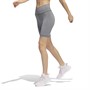 adidas Womens Optime Aeroready Tight Shorts Dark Grey Heather