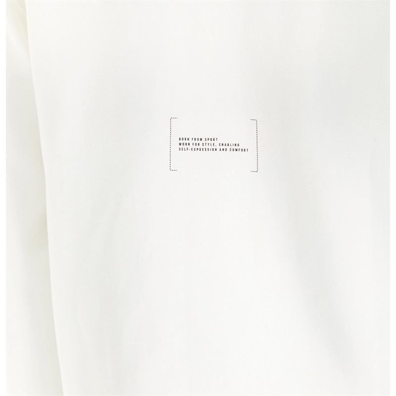 adidas Mens Sportswear Coach Jacket Off White