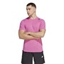 adidas Mens Designed For Training Aeroready Hiit Colour-Shift Training T-Shirt Preloved Fuchsia