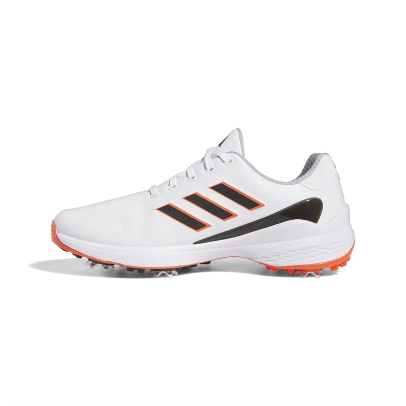 adidas Mens Zg23 Pro Waterproof Golf Cloud White/Core Black/Semi Solar Red