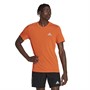 adidas Mens X-City Aeroready Running Top Semi Impact Orange