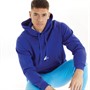 adidas Mens Sportswear Fleece Hoodie Semi Lucid Blue