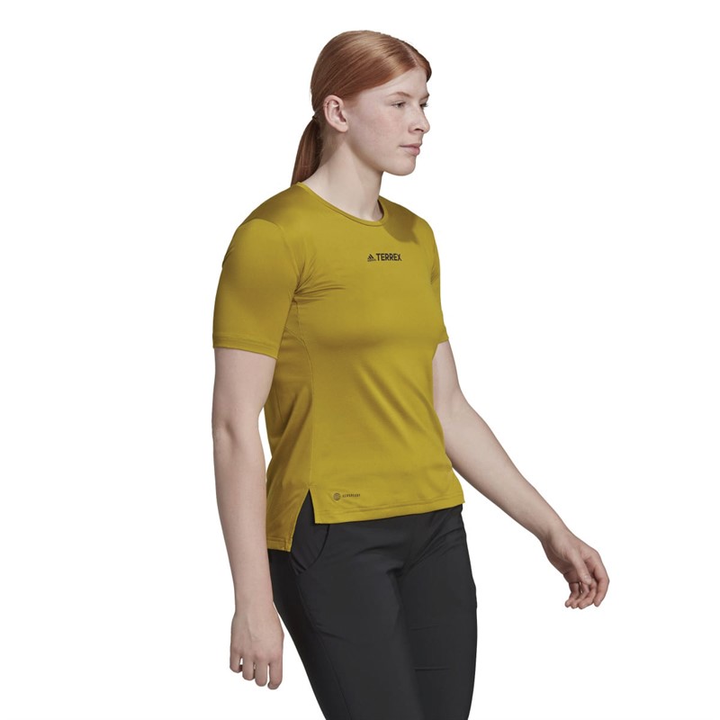 adidas Womens Terrex Aeroready Multi Top Pulse Olive