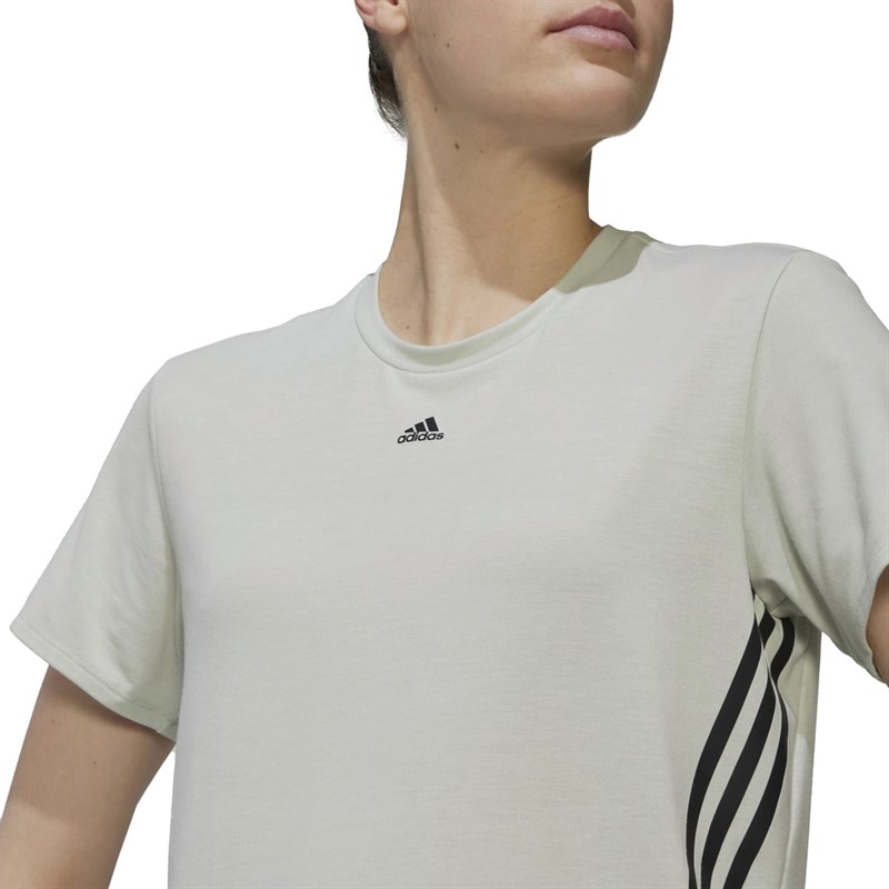 Dark green 2024 adidas shirt womens