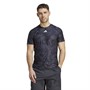 adidas Mens Tennis Paris Heat.Rdy Freelift T-Shirt Carbon/Black