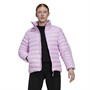 adidas Womens Itavic 3-Stripes Midweight Padded Jacket Bliss Lilac