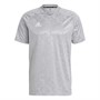 adidas Mens Condivo 21 Primeblue T-Shirt Team Light Grey/White