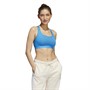 adidas Womens Capable Of Greatness Aeroready Sports Bra Bright Blue