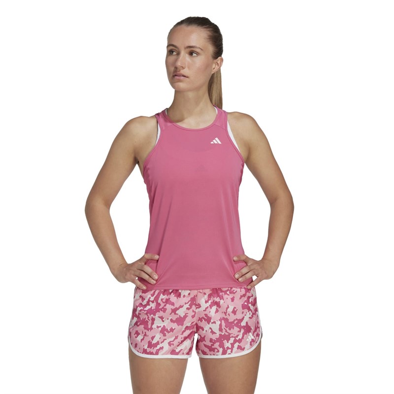 Buy adidas Womens Own The Run Aeroready Tank Top Preloved Fuchsia