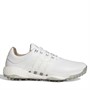 adidas Mens Tour360 22 Boost Waterproof Golf Shoes Cloud White/Cloud White/Silver Metallic