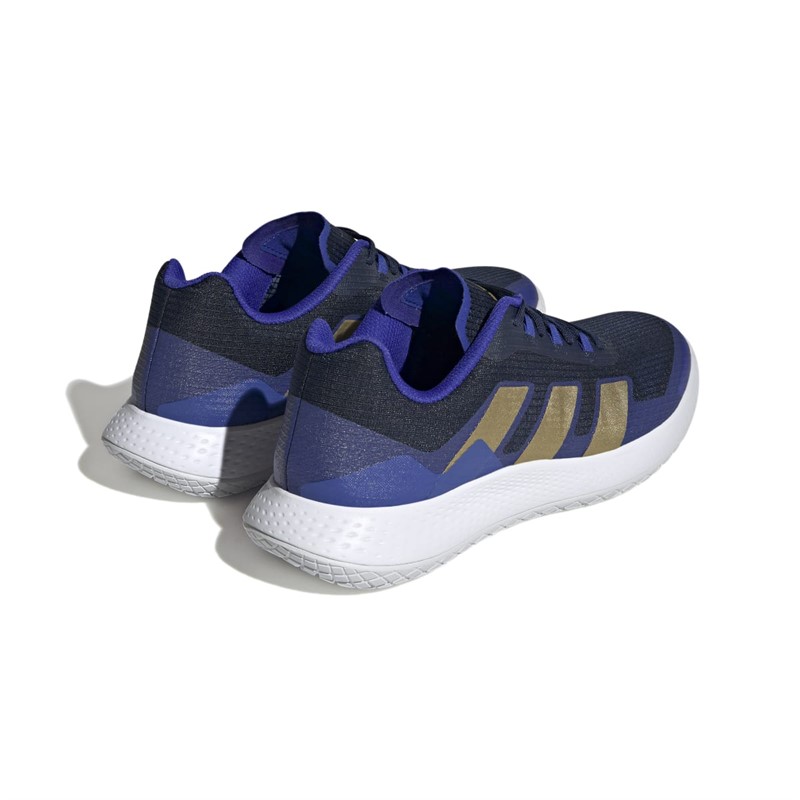 adidas Forcebounce Indoor Court Shoes Team Navy Blue/Matte Gold/Lucid Blue