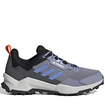 adidas Mens Terrex Ax4 Hiking Shoes Silver Violet/Blue Fusion/Core Black