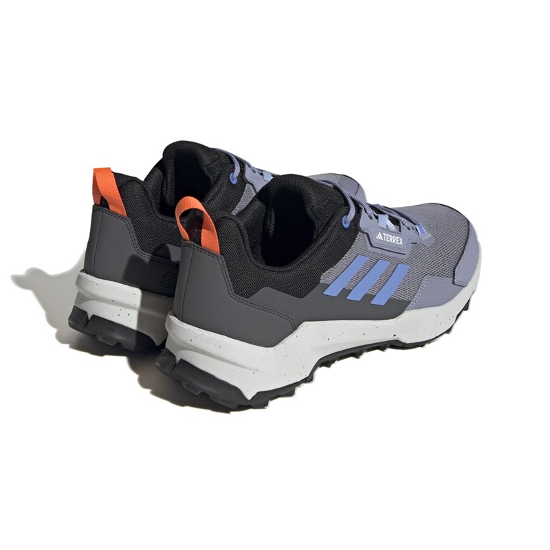 adidas Mens Terrex Ax4 Walking Shoes Silver Violet/Blue Fusion/Core Black