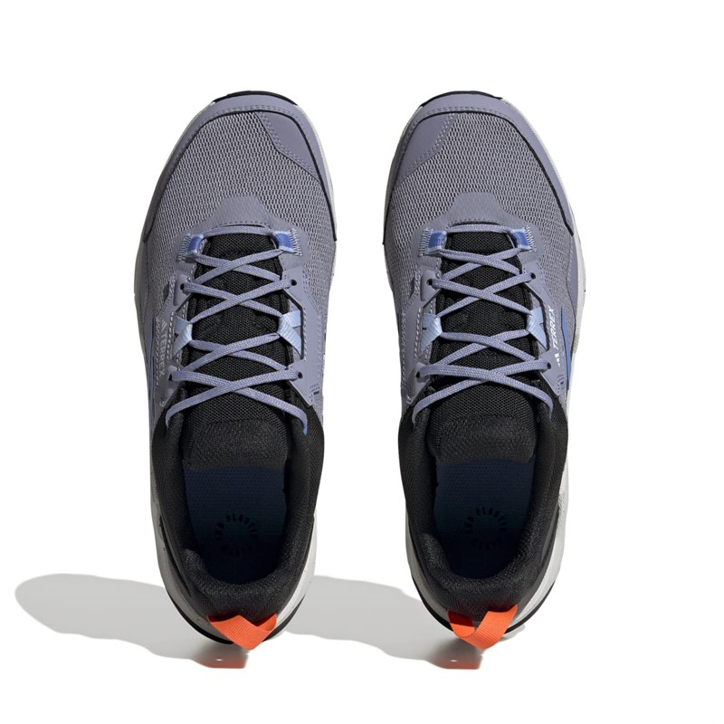 adidas Mens Terrex Ax4 Walking Shoes Silver Violet/Blue Fusion/Core Black