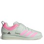 adidas Mens Powerlift 5 Weightlifting Shoes Linen Green/Beam Pink/Shadow Maroon