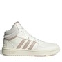adidas Womens Hoops 3.0 Mid Off White/Wonder Taupe/Cloud White
