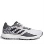 adidas Mens S2G Waterproof Spikeless Golf Shoes Cloud White/Grey Four/Grey Six