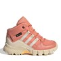 adidas Kids Terrex Mid Gore-Tex Waterproof Walking Shoes Coral Fusion/Wonder White/Core Black