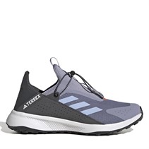adidas Mens Terrex Voyager 21 Slip-On Heat.Rdy Hiking Shoes Silver Violet/Blue Dawn/Solar Gold